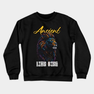 Ancient Lion King Crewneck Sweatshirt